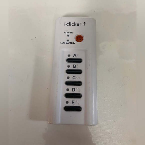 iClicker + Plus Student Response Remote Control Model RLR15 Tested - Picture 1 of 5